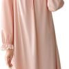 Cotton Nightgown for Women Vintage Palace Sleepwear