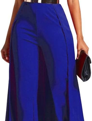 Patchwork Overlay Embellished Plain Women's Jumpsuit High-Waist Woman Romper