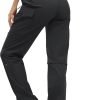 51BdblwwsZL._AC_SL1500 Women's Hiking Cargo Pants Quick Dry Water-Resistance High Waist Pants for Work Travel Outdoor and Casual