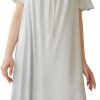 Women's  Nightgowns Sleepshirts Lace Ruffle Princess Nightdress