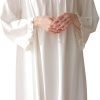Women's  Nightgowns Sleepshirts Lace Ruffle Princess Nightdress