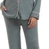 Womens Pajama Sets Soft Comfy Button Down Knitted Long Sleeve Sleepwear Pjs Lounge Sets Nightwear