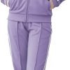 Tracksuit for Women 2 Piece Sweatsuit Outfits Long Sleeve Zip Up Lounge Jogging Suits