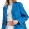 Women's Casual Long Sleeve Lapel Oversized Button Work Office Blazer Suit Jacket