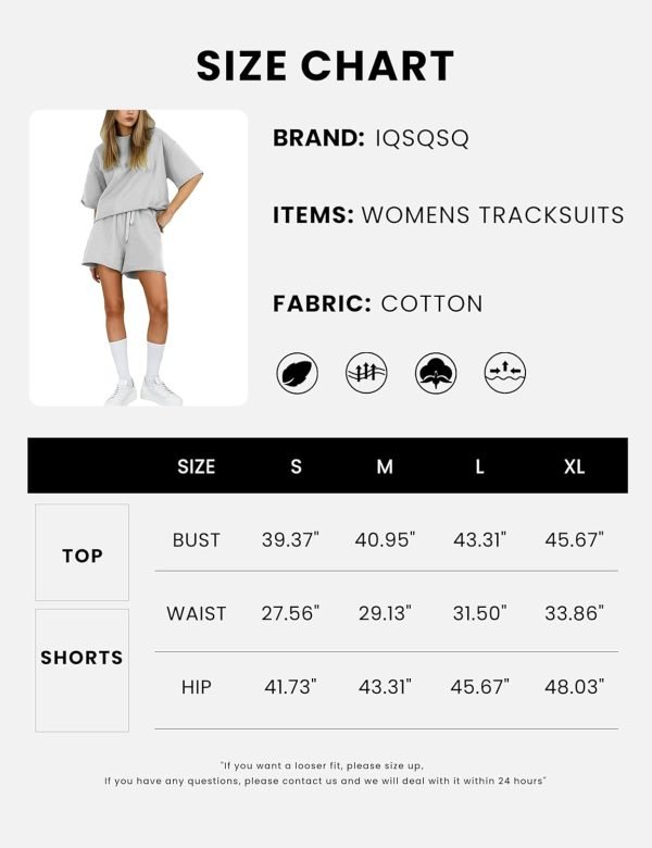 Women's 2 Piece Outfits Lounge Sets Crew Neck Short Sleeve Pullover Tops High Waisted Shorts Tracksuits