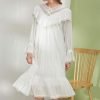 71iqDO558BL._AC_SL1500 Cotton Nightgown for Women Vintage Palace Sleepwear