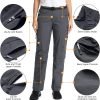 Women's Hiking Pants Convertible Quick Dry Stretch Lightweight Zip-Off Outdoor Fishing Travel Safari Pants