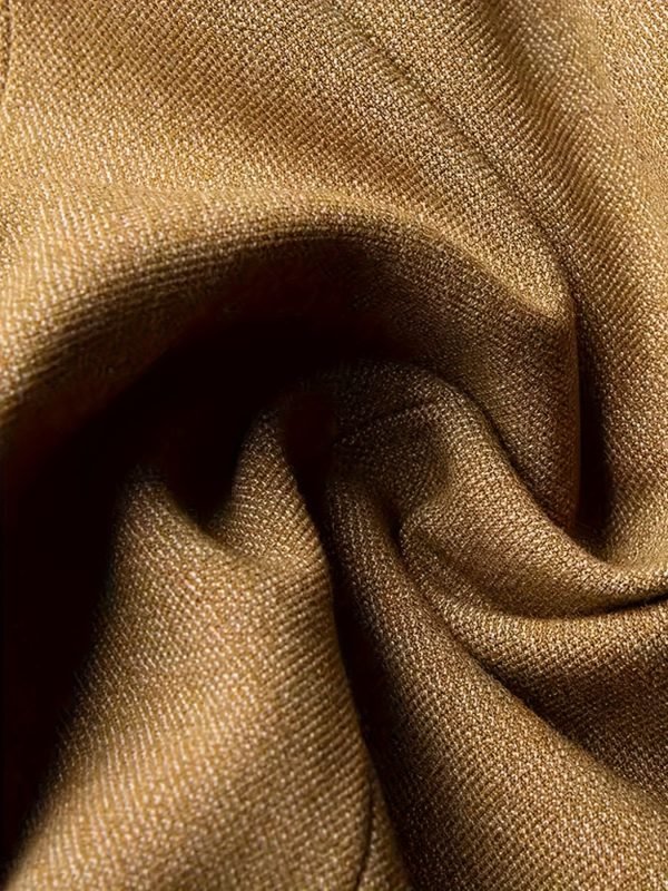 Solid Color Elegant Office & Work Pants Set, Belt Long Sleeve Lapel Neck Blazer & Straight Leg Pants Outfits, Women's Clothing