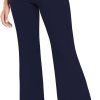 Women's High Waist Casual Wide Leg Pants, Button Dress Pants for Women, Work Pants with Pockets for Women Office.