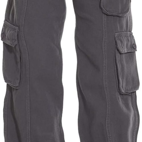 Women's Hiking Cargo Pants Joggers Cotton Casual Military Army Combat Work Pants with 7 Pockets