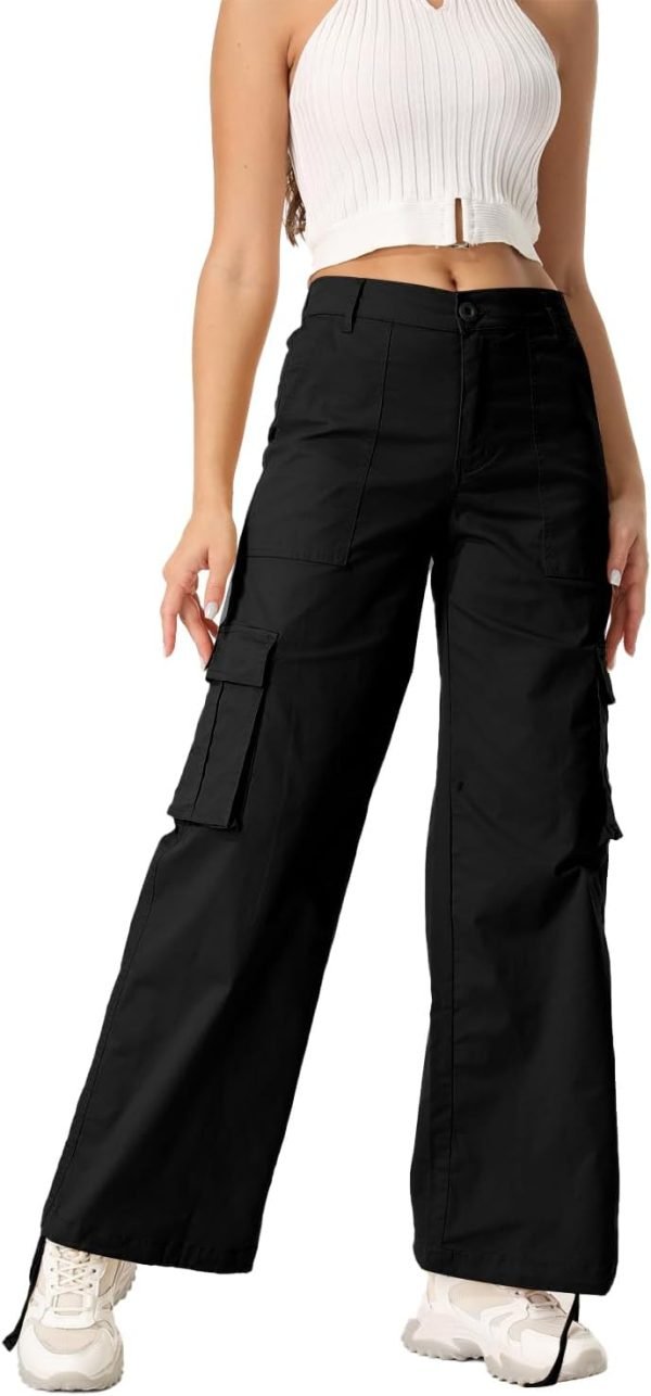 51AnRPIEFIL._AC_SL1500 Women's Cargo Pants Quick Dry Casual Military Army Camo Combat Work Casual Pants with Pockets