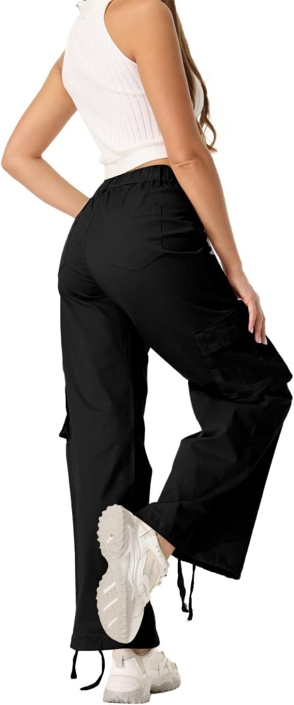 51LIA_RMgEL._AC_SL1500 Women's Cargo Pants Quick Dry Casual Military Army Camo Combat Work Casual Pants with Pockets