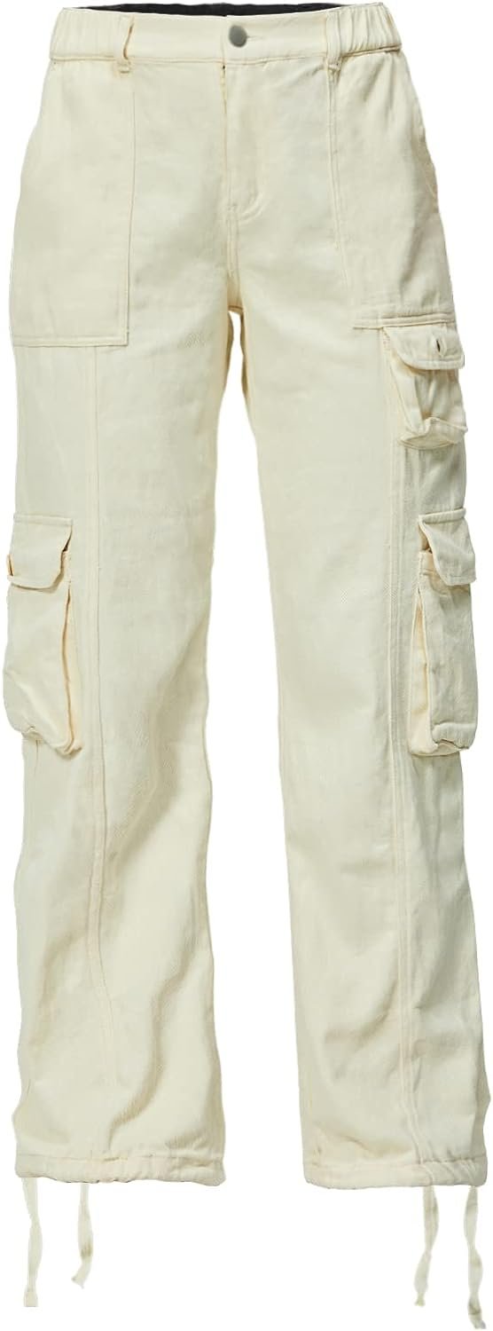 Women's Hiking Cargo Pants Joggers Cotton Casual Military Army Combat Work Pants with 7 Pockets