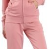 Womens Sweatsuits Set 2 Piece Jogging Suits Zip Hoodie Sweatpants Tracksuit Training Outfits