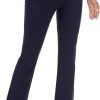 Women's High Waist Stretchy Bootcut Dress Work Slacks Pants with Pockets