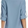 Women's UPF 50 Long Sleeve Sun Protection Shirts Quick Dry Outdoor Fishing Hiking Travel Shirt