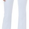 Women's High Waist Stretchy Bootcut Dress Work Slacks Pants with Pockets