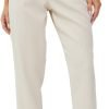 61-BQMBBlqL._AC_SL1500 Women's High Waisted Business Trousers Straight Leg Pleated Office Slacks Pants
