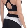 Workout Sets for Women 5 PCS Yoga Outfits Activewear Tracksuit Sets