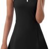 Tennis Dress for Women, Tennis Golf Dresses with Built in Shorts and Pockets for Sleeveless Workout Athletic Dresses