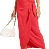 61G1BdFQnVL._AC_SL1500_7a1ad676-43bb-45f7-b66d-6d4208154f88 Women’s Maxi Skirt High Waist Wrap Pencil Long Skirts for Women Slim Boho Draped Front Bodycon Dresses