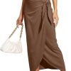 61H93zaX4GL._AC_SL1500_c1623a58-c3cb-4351-9716-ab1d067af0c2 Women’s Maxi Skirt High Waist Wrap Pencil Long Skirts for Women Slim Boho Draped Front Bodycon Dresses