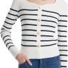 Long Sleeve Crop Tops for Women Trendy Knitted Basic Shirts Business Casual