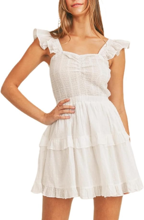 Women Graduation Dress Spaghetti Straps Sleeveless Short Dresses Y2k Low Cut Bodycon Going Out A-Line Mini Dress