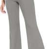 Women's High Waist Casual Wide Leg Pants, Button Dress Pants for Women, Work Pants with Pockets for Women Office.