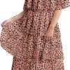 Women's Off The Shoulder Ruffles Summer Valentines Day Loose Casual Chiffon Long Party Beach Maxi Dress