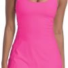 Tennis Dress for Women Workout Dress with Built-in Bra & Shorts Pockets Athletic Dress for Exercise Golf Dresses