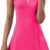Tennis Dress for Women, Tennis Golf Dresses with Built in Shorts and Pockets for Sleeveless Workout Athletic Dresses