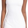 Tennis Dress for Women Workout Dress with Built-in Bra & Shorts Pockets Athletic Dress for Exercise Golf Dresses