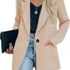 Womens Casual Blazers Oversized Open Front Cardigan Long Sleeve Work Office Blazer Jackets S-XXL