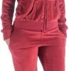 61eYvJM_oyL._AC_SL1200 Womens Jogging Suits Sets Running Velour Outfit Zipper Warm Up 2 Pieces Hoodie and Pant Tracksuit