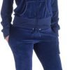 61kBvUp9_8L._AC_SL1200 Womens Jogging Suits Sets Running Velour Outfit Zipper Warm Up 2 Pieces Hoodie and Pant Tracksuit