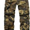 61lM3UkxRyL._AC_SL1125 Women's Cargo Pants Quick Dry Casual Military Army Camo Combat Work Casual Pants with Pockets