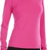 Women's Long Sleeve UPF 50+ UV Sun Protection Shirts Rash Guard Swim T-Shirt/Hoodie Quick Dry for Outdoor Hiking