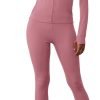 Two Piece Outfits for Women Workout Sets Bodycon Tracksuit Long Sleeve Zip Up Hoodie Jacket Jogger Sweat Pants Set