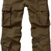 71BZA0cHdDL._AC_SL1500 Women's Cargo Pants Quick Dry Casual Military Army Camo Combat Work Casual Pants with Pockets