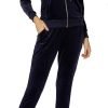 Velour Track Suits for Women Set Fall Sweatsuits 2 Piece