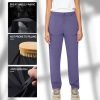 Women's Hiking Pants Quick Dry Lightweight Water Resistant Elastic Waist Cargo Pants with 5pcs Zipper Pockets