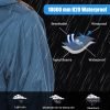Packable Rain Jacket Women Lightweight Waterproof Raincoat for Women with Hood Windbreaker for Outdoor Travel Hiking
