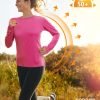 Women's Long Sleeve UPF 50+ UV Sun Protection Shirts Rash Guard Swim T-Shirt/Hoodie Quick Dry for Outdoor Hiking