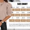 71jiPOyPeKL._AC_SL1500 Women's Puff Short Sleeve Sweaters 2024 Fashion Spring Tops Casual Pullover Shirts