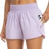 71p8ckWQNYL._AC_SL1500 Athletic Shorts for Women with Pockets High Waist Running Workout Shorts Gym Yoga White Summer Shorts