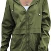 71s1h06IFGL._AC_SL1500 Women's Waterproof Raincoat Lightweight Rain Jacket Hooded Windbreaker with Pockets for Outdoor