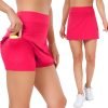 Tennis Skirts for Women Athletic Golf Skorts Workout Running Skirt Sports Activewear with Shorts Pocket 2 Pack