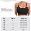 71wGCsLQauL._AC_SL1500 Spaghetti Strap Padded Sports Bras for Women - Y Back Yoga Workout Tops (3 Pack)