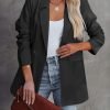 Womens Casual Blazers Oversized Open Front Cardigan Long Sleeve Work Office Blazer Jackets S-XXL